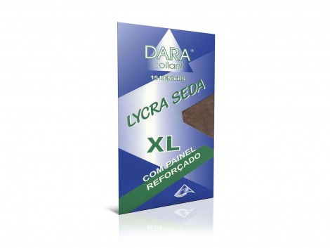 COLLANT LYCRA SEDA XL COM PAINEL CL 0151 UN. DARA