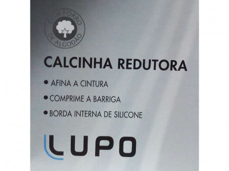 CALCINHA REDUTORA LOBA SLIM 41050-001 UN. LUPO